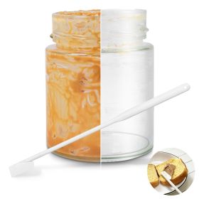 Long-handle Silicone Jar Scraper, Ideal For Spreading Peanut Butter, Jam And Cake Cream. Essential Small Kitchen Spatula