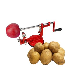 Kitchen Manual Rotation Potato Fruit Core Slicer