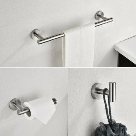 3 - Piece Bathroom Hardware Set (Option: Silver)