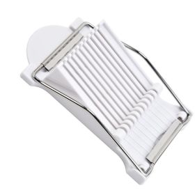 Household Fruit Cutter Banana Sliced Kitchen Egg Cutter (Color: White, Type: Kitchen Tools)